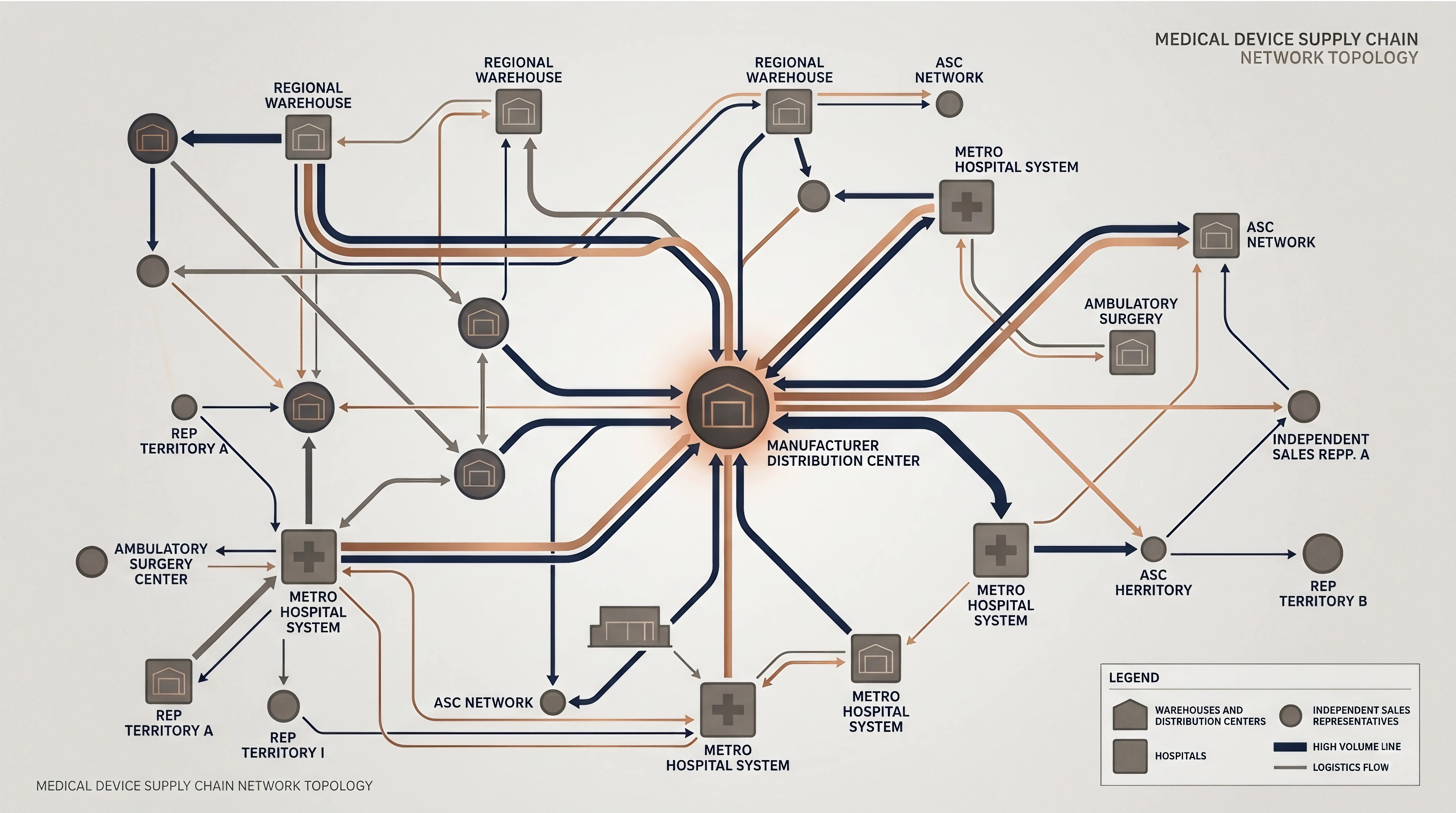 The Rep Economy: Why Medical Device Go-to-Market Is a Network Problem